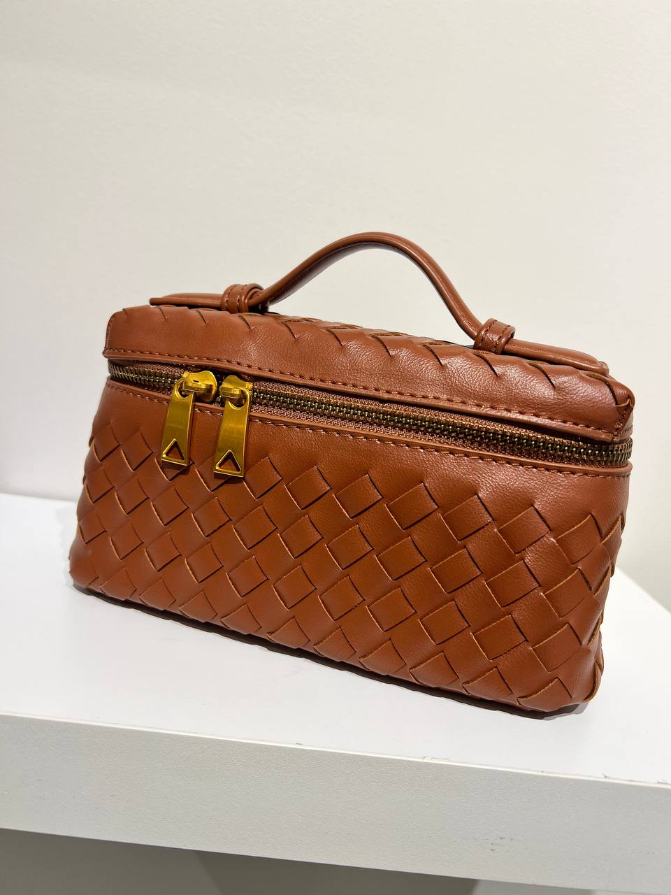 Vanity Woven Bag – Havana