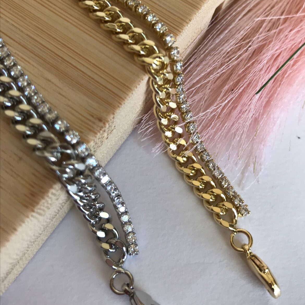 Athena bracelet of two
