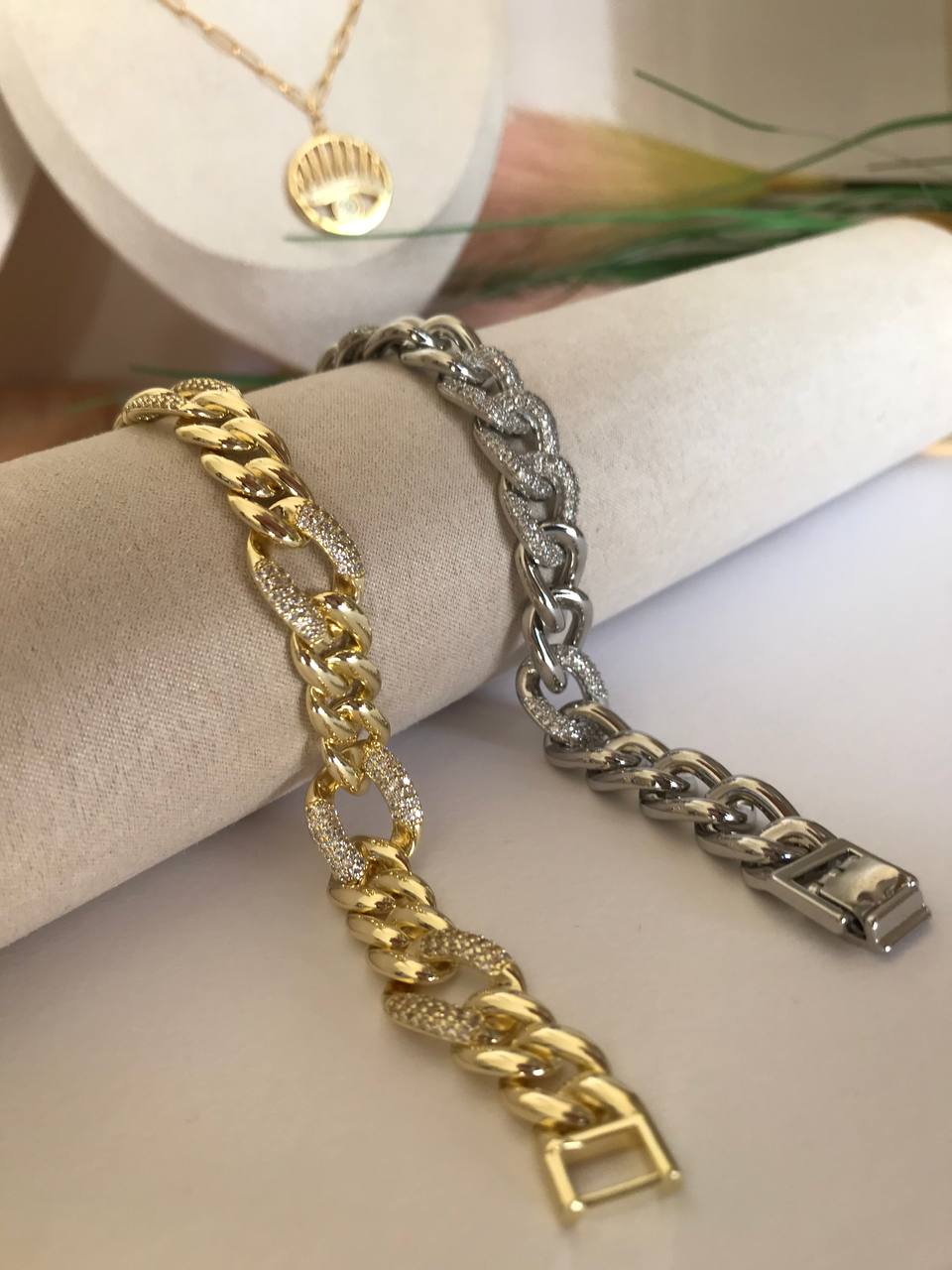 iced out cuban bracelet