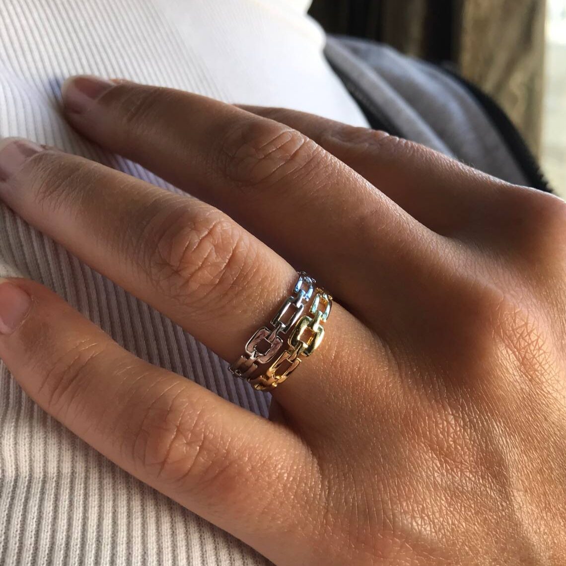 Simple chain ring