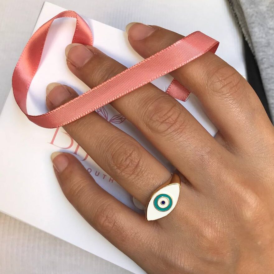 evil eye ring