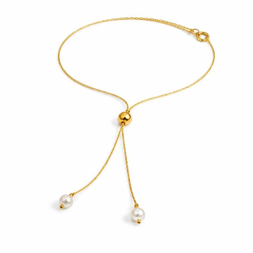 pearl drop-y bracelet