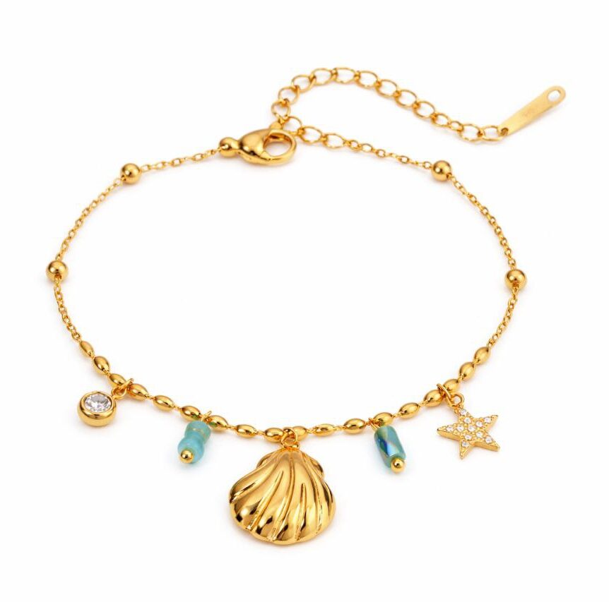 ocean charm bracelet