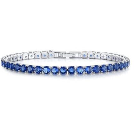 royal blue tennis bracelet