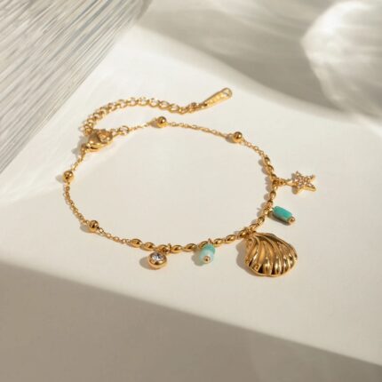 ocean charm bracelet